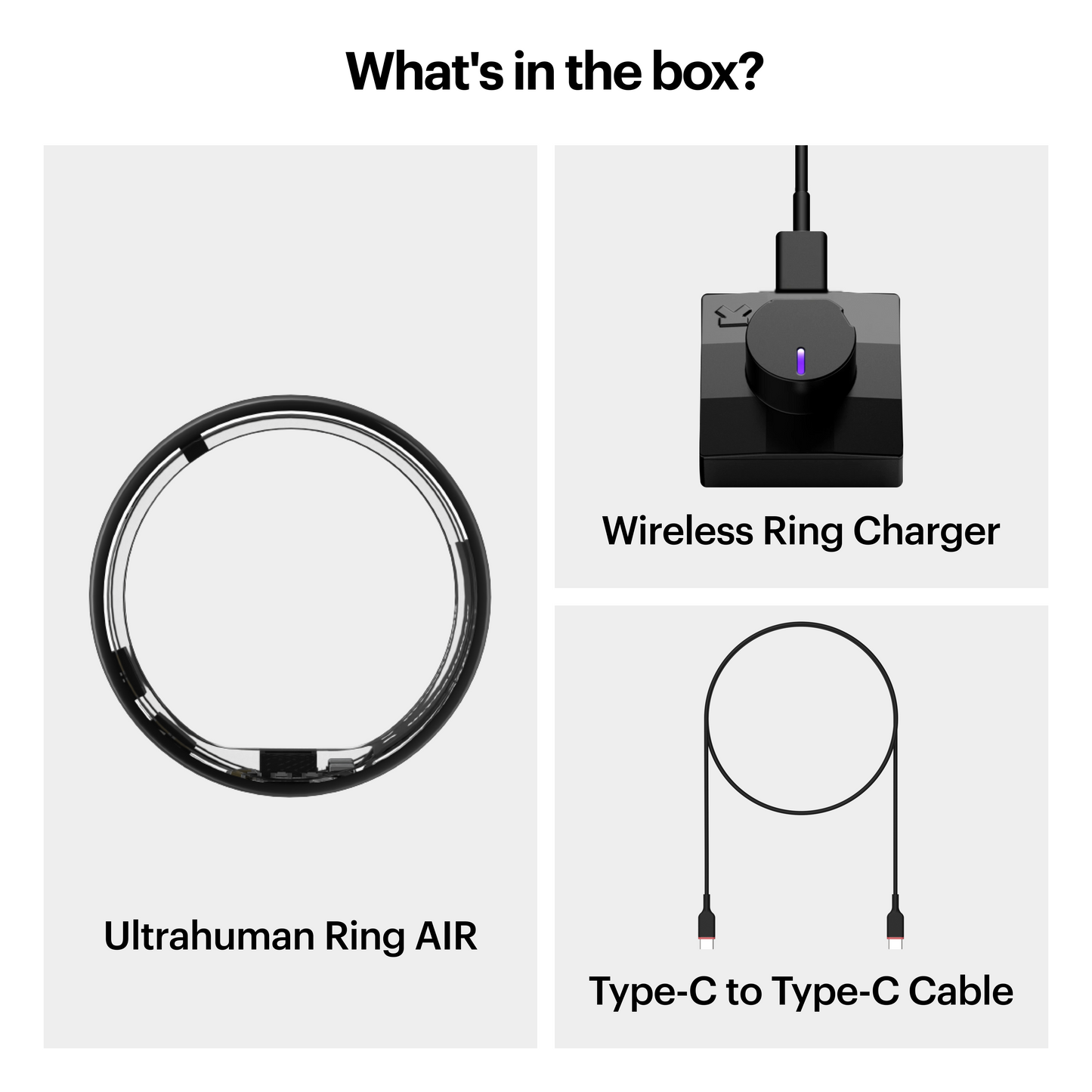 ULTRAHUMAN Ring AIR - Advanced Sleep-Tracking Wearable, HRV & Temperature Monitoring,Track Workout, Movement & Recovery, Water Resistant, 6 Days Battery Life with Lifetime Free Subscription