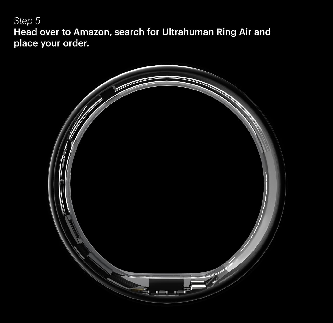 ULTRAHUMAN AIR Ring Sizing Kit | Choose from Sizes 5-14 | Sizing Guide for Your Smart Wearable Ring