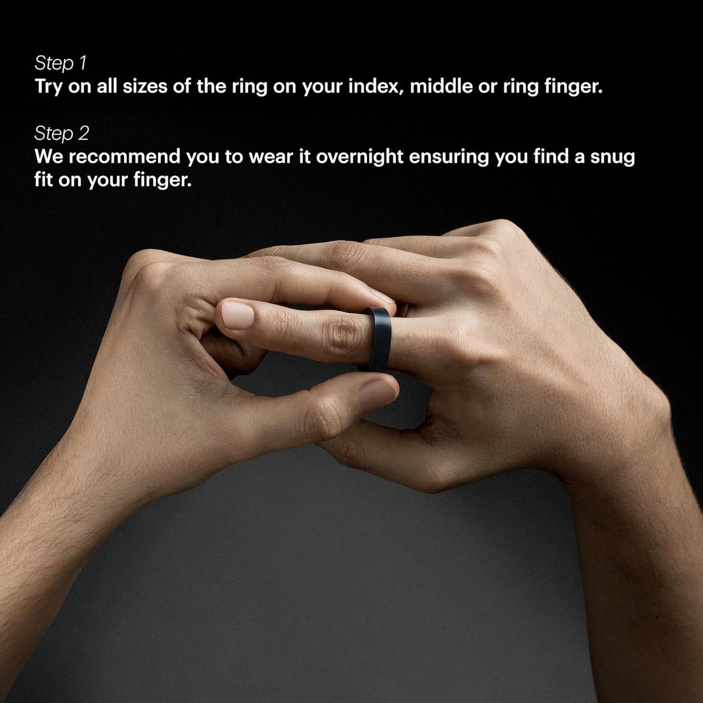 ULTRAHUMAN AIR Ring Sizing Kit | Choose from Sizes 5-14 | Sizing Guide for Your Smart Wearable Ring